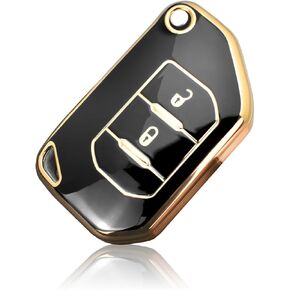 TPU Car Key Fob Cover Shell Protector for 2019 2020 2021 2022 2023 Jeep Gladiator Smart Remote Key Jeep Wrangler 2018-2023 (White 3 Button) in Saudi Arabia