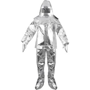 Heat Resistant Clothes - Anti Thermal Radiation, 1000 Degree Flameproof Aluminium Foil Suit in Saudi Arabia