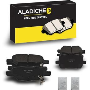 8Pcs Front Rear Ceramic Disc Brake Pads Set Compatible with 2008 Chevrolet Cobalt,2004-2012 Chevrolet Malibu,2007-2009 Pontiac G5, 2006-2010 Pontiac G6,2007-2009 Saturn Aura in Saudi Arabia