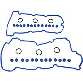 Engine Valve Cover Gasket Set Compatible with Ford Escape V6 3.0L 2006 2007 2008 Replacement for Mazda Tribute 3.0L V6 2005 2006 05 06 07 08 Replace VS50708R in Kuwait