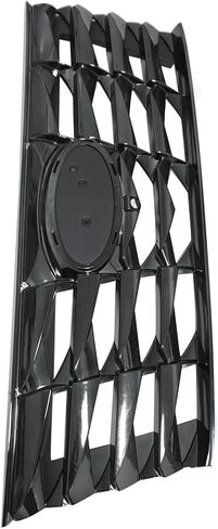 FZJDSD Black Chrome Front Grille with Camera Hole 86350N9110 Compatible with Hyundai Tucson 2022-2024 in Saudi Arabia