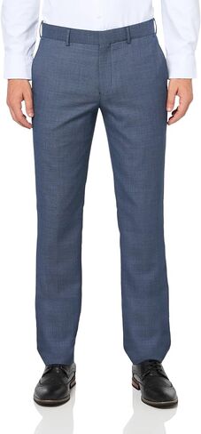 Robert Kent Men's All Wool Skinny Slim Suit Separate Pants in Saudi Arabia