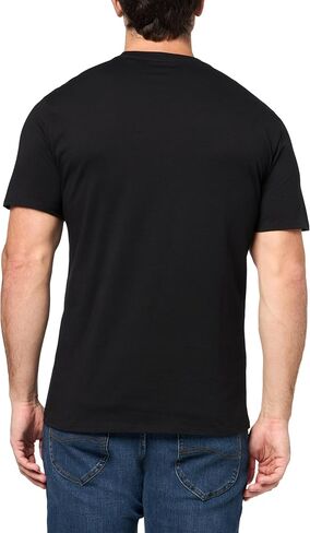 KARL LAGERFELD Men's Pullover Short Sleeve U-Neck Dripping Logo T-Shirt in Saudi Arabia