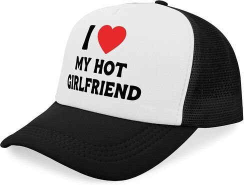 I Love My Wife Heart Funny Baseball Hats Outdoor Cap for Grandma in Saudi Arabia