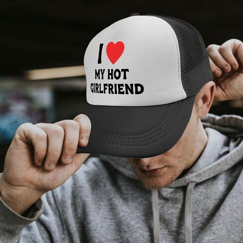 I Love My Wife Heart Funny Baseball Hats Outdoor Cap for Grandma in Saudi Arabia