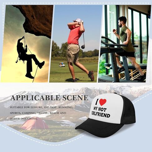 I Love My Wife Heart Funny Baseball Hats Outdoor Cap for Grandma in Saudi Arabia