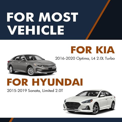 PM Auto Pair of 2 Front L-R Quick Complete Strut-Coil Spring For 2015-2019 Hyundai Sonata 2.0T in Saudi Arabia