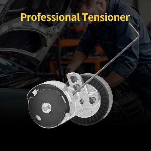 Drive Belt Tensioner 38495 Fit for Land Rover 2008-2012 LR2 L6 3.2L, For Volvo XC90/XC60/S60/S80/V60/V70/XC70 2007-2016 L6 3.0L/3.2L Pulley Tensioners 89696 in Saudi Arabia