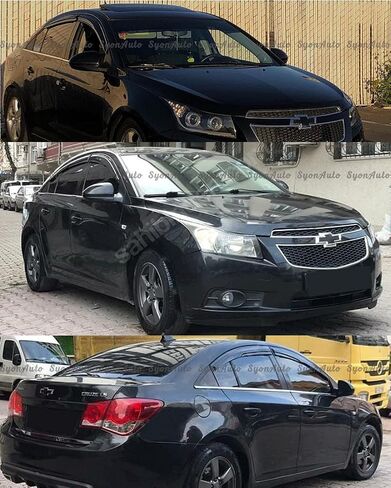 يناسب 2009-2016 تشيفي كروز ثلاثي الأبعاد مموج نمط نافذة قناع المطر الحرس منحرف in Kuwait