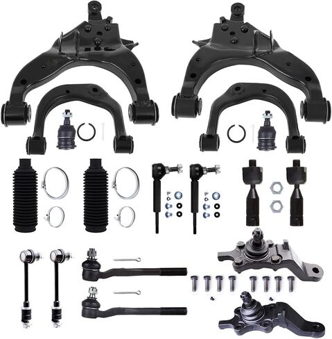 ASAPE 18 Pcs Suspension Kit - Fit 1996-2002 for Toyota 4Runner, Include - Front Lower and Right Control Arm Tie Rod End Steering Rack Boot OE 4553535010 ES3547 in Saudi Arabia