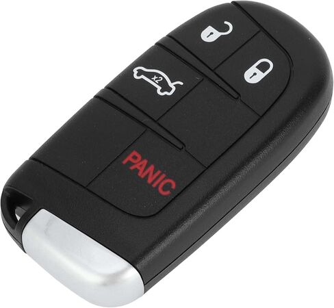 X AUTOHAUX Key Shell Case Keyless Entry Remote Key Fob Replacement Case for Dodge Journey 2011-2020 for Dodge Charger 2011-2018 4 Buttons in Saudi Arabia