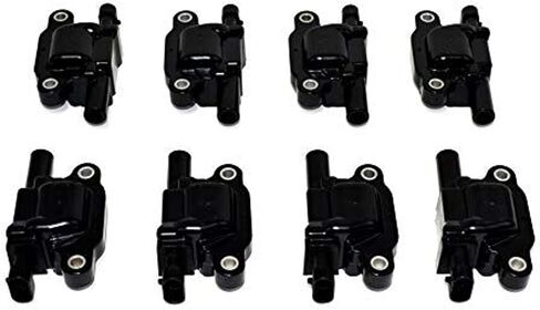 A-Team Performance - Ignition Coil - Compatible with Chevrolet GM Pontiac LS LSX LS1 LS2 LS3 LS6 LS7 293 325 364 376 427 Black Pack of 8 in Saudi Arabia