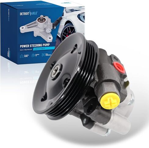 Detroit Axle - Power Steering Pump w/Press-On Pulley for 02-03 Lexus ES300, 04-06 ES330, 02-06 Toyota Camry, Power Steering Pump 2002 2003 2004 2005 2006 Replacement in Saudi Arabia