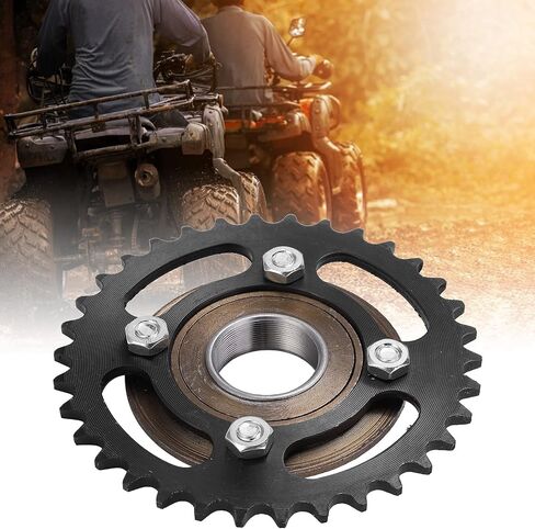 Dilwe Electric Tricycle Chainring, 420 34T Sprocket Toothless flywheel for ATV -Kart in Saudi Arabia
