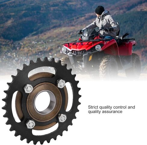 Dilwe Electric Tricycle Chainring, 420 34T Sprocket Toothless flywheel for ATV -Kart in Saudi Arabia