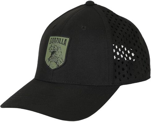 Godzilla Rubber Badge Adult Structured Baseball Cap with Mesh Panels in Saudi Arabia