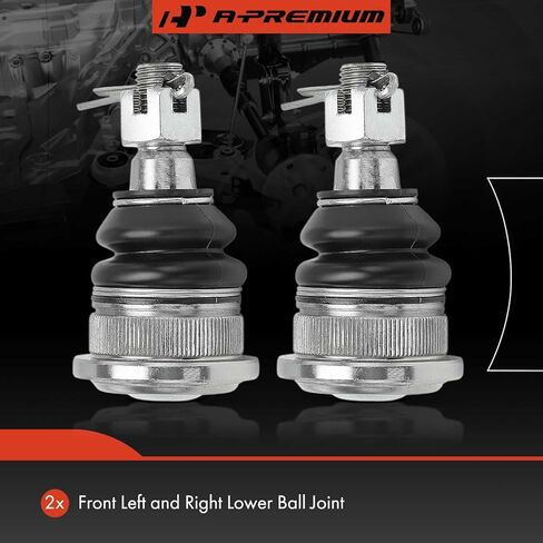 A-Premium 2 x Front Lower Ball Joint, Compatible with Nissan Maxima 1995-1999 & Infiniti I30 1996-1999 in Saudi Arabia