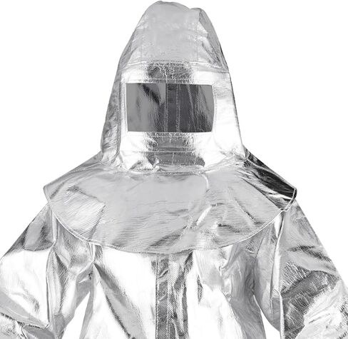 Heat Resistant Clothes - Anti Thermal Radiation, 1000 Degree Flameproof Aluminium Foil Suit in Saudi Arabia