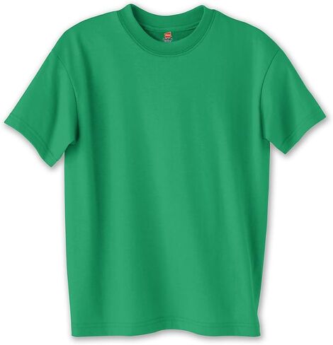Hanes Boys' ComfortBlend EcoSmart Crewneck_Kelly Green_S in Saudi Arabia