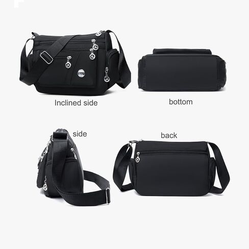 Crossbody Bags for Women, Women Shoulder Handbag Roomy Multiple Pockets Bag Ladies Crossbody Purse Fashion Tote in Saudi Arabia