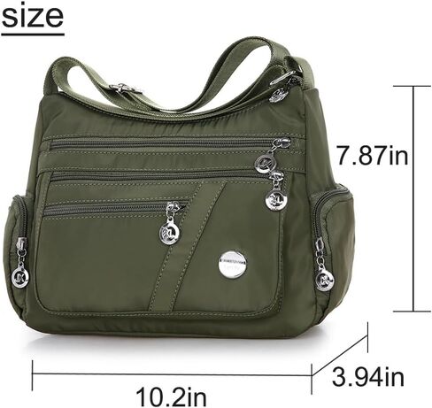 Crossbody Bags for Women, Women Shoulder Handbag Roomy Multiple Pockets Bag Ladies Crossbody Purse Fashion Tote in Saudi Arabia