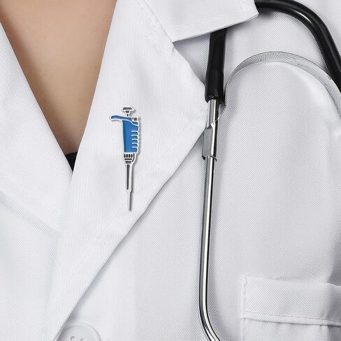 Dr's gift Science Mouse Pins Brooch Lab Rat Doctor Pin Lapel Backpacks Badge Fun Biology Jewelry Gifts for Scientists Teachers Animal Researchers in Saudi Arabia