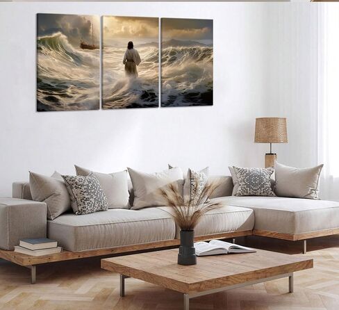 Zen Canvas Wall Art White Lotus Floral Bloom In Water Picture Wall Decor Lotus Poster Print Artwork for Yoga Spa Meditation Spiritual Room Bathroom Living Room Office in Saudi Arabia