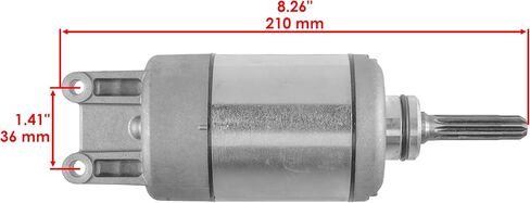Caltric Starter Motor Compatible with Suzuki King Quad 750 LTA750XZ 2011 2012 2013 2014 2015 2016 19488 in Saudi Arabia