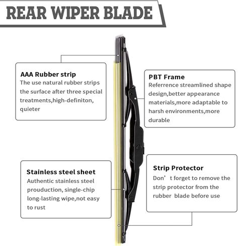HODEE Rear Wiper Arm Blade Nut Set Replacement for Jeep Liberty 2008-2012,SUV Vehicles,Rear Wiper Cover Accessories Assembly,Wiper Cap Set for Back Windshield Window,OE:68034341AD in Saudi Arabia