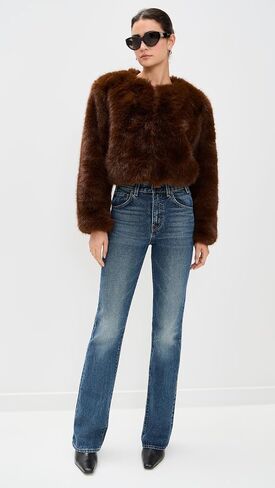 [BLANKNYC] womens Faux Fur Jacket in Saudi Arabia