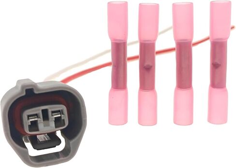 1pcs Side Marker Light Connector 2-Way 6189-0264， Fit for Toyota Tacoma 2002 2003 2004, Harness Plug Pigtail Replace 6189-0264 61890264 in Saudi Arabia