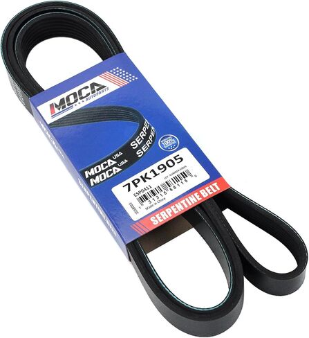 7PK1905 EPDM Serpentine Belt Fit 2009-2013 for Toyota Matrix, 2006-2008 RAV4, 2009-2010 Corolla, 2007-2009 Camry, 2013-2015 for Scion xB, 2009-2010 for Pontiac Vibe 2.4L L4 in Saudi Arabia
