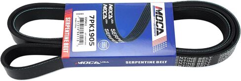 7PK1905 EPDM Serpentine Belt Fit 2009-2013 for Toyota Matrix, 2006-2008 RAV4, 2009-2010 Corolla, 2007-2009 Camry, 2013-2015 for Scion xB, 2009-2010 for Pontiac Vibe 2.4L L4 in Saudi Arabia