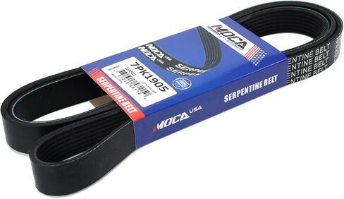 7PK1905 EPDM Serpentine Belt Fit 2009-2013 for Toyota Matrix, 2006-2008 RAV4, 2009-2010 Corolla, 2007-2009 Camry, 2013-2015 for Scion xB, 2009-2010 for Pontiac Vibe 2.4L L4 in Saudi Arabia
