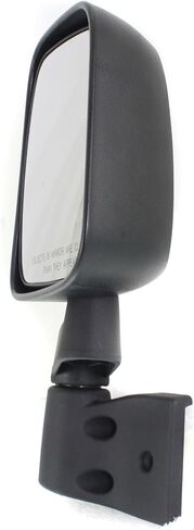 JC Whitney Passenger Side Mirror for Jeep Wrangler 2003-2006 Textured JJP28R in Saudi Arabia