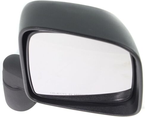 JC Whitney Passenger Side Mirror for Jeep Wrangler 2003-2006 Textured JJP28R in Saudi Arabia