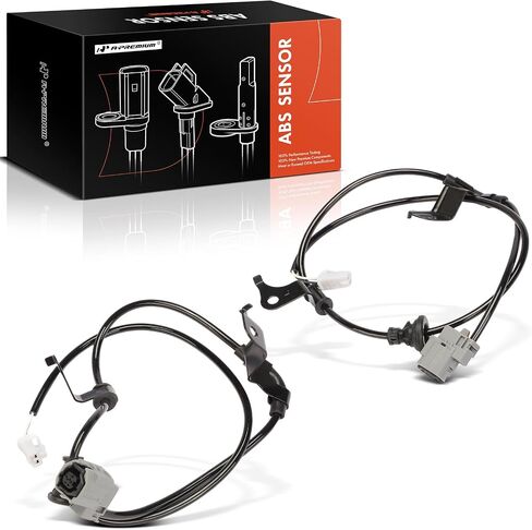 A-Premium 2PCS Wiring Harness for Rear ABS Wheel Speed Sensor Compatible with Toyota Yaris 2007 2008 2009 - Without Sensor in Saudi Arabia