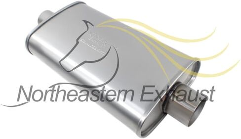 Northeastern Exhaust | Stainless Steel - EPA-Approved Catalytic, Resonator, Intermediate Pipe, Muffler Exhaust System Kit Compatible for Chevrolet Trax 2015-2019 1.4L - Includes Clamp & Gasket in Saudi Arabia