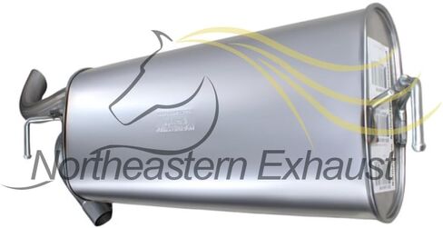 Northeastern Exhaust | Stainless Steel - EPA-Approved Catalytic, Resonator, Intermediate Pipe, Muffler Exhaust System Kit Compatible for Chevrolet Trax 2015-2019 1.4L - Includes Clamp & Gasket in Saudi Arabia