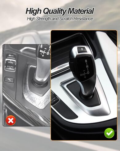 Black Gear Shift Frame Cover Fit for BMW F30 F31 F34 F35 F32 F33 F36 3 4 Series 2013-2020 Replace 51169234131 in Saudi Arabia