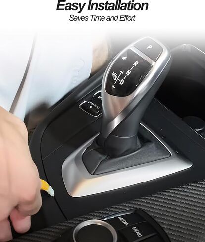 Black Gear Shift Frame Cover Fit for BMW F30 F31 F34 F35 F32 F33 F36 3 4 Series 2013-2020 Replace 51169234131 in Saudi Arabia