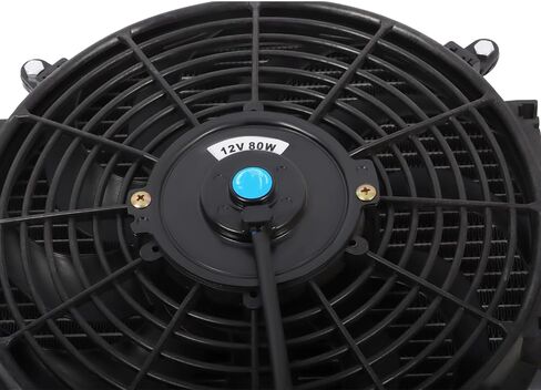  Jecoupoon 4 Row Full Aluminum Radiator Fan Shroud Compatible with Chevelle Malibu Blazer Jimmy El Camino 1968-1980 Replace CU161 CC161 161 in Saudi Arabia