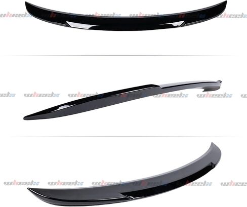 Rear Spoiler Compatible with 2025 Toyota Camry, OE Style Trunk Exterior Tail Deck Lid Wing Duckbill Lip Splitter (Glossy Black) in Saudi Arabia