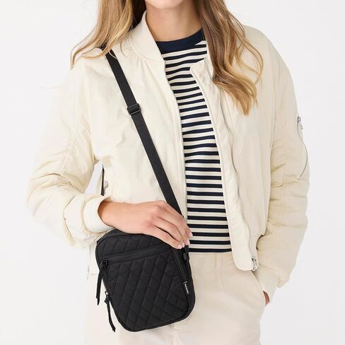Vera Bradley Premium Cotton Sullivan Crossbody Bag, Moonless Night in Saudi Arabia