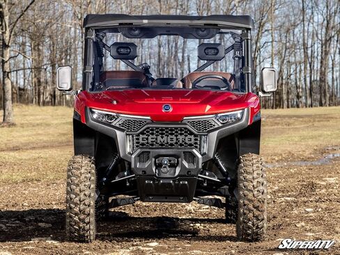 SuperATV CFMOTO UForce U10 Pro Scratch-Resistant Full Windshield in Saudi Arabia