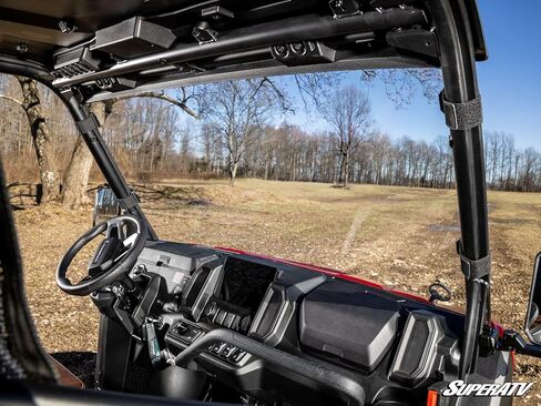 SuperATV CFMOTO UForce U10 Pro Scratch-Resistant Full Windshield in Saudi Arabia