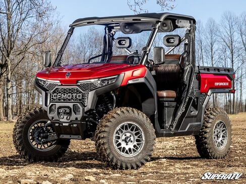 SuperATV CFMOTO UForce U10 Pro Scratch-Resistant Full Windshield in Saudi Arabia