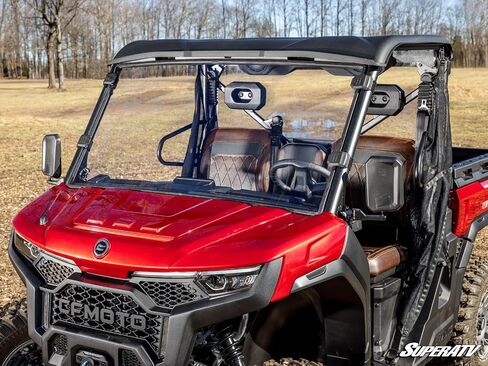 SuperATV CFMOTO UForce U10 Pro Scratch-Resistant Full Windshield in Saudi Arabia