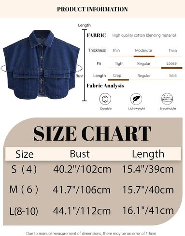 Womens Denim Cropped Button Down Shirt Collared Sleeveless Summer Loose Jean Crop Top with Pockets in Saudi Arabia