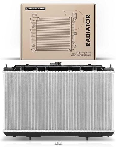 A-Premium Engine Coolant Radiator Assembly Compatible with Nissan Sentra 2000-2006, 1.8L, Manual Transmission, Replace# 214104M4006M100, 214104Z200 in Saudi Arabia